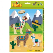 Hama midi strijkkralen, Alpacas, set 2000 st