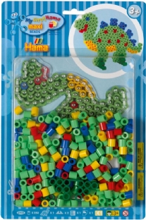 Hama strijkkralenset maxi, dinosaurus, 250 st