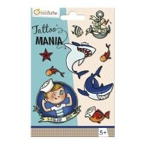 Tattoo transfers/stickers, zeewereld