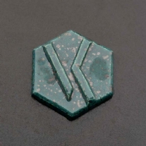 Ve-Ka kwastglazuur, 230 ml, effectglazuur, tiffany groen