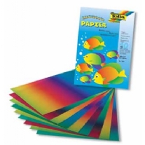 Regenboogpapier, 100gr, 35 x 50 cm, assortiment 20 vel
