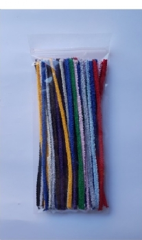 Pijpenragers 17cm, 50 stuks, assortiment