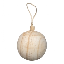 Houten kerstbal 52mm