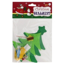 Viltpakket voor kinderen kerstboomhanger