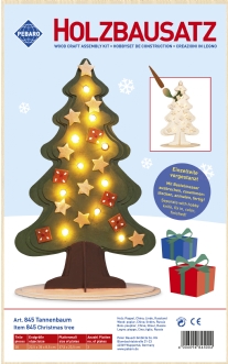 Houten bouwpakket /  Kerstboom