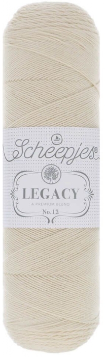 Scheepjes legacy haakkatoen nr.12 ecru 100 gram
