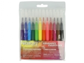 Navulling airbrush set etui met 12 stiften assortiment