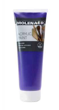 Molenaer acrylverf, 250 ml, paars