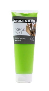 Molenaer acrylverf, 250 ml, lichtgroen