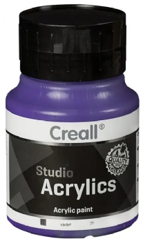 Creall studio acrylics, Acrylverf, 500 ml, 25 violet