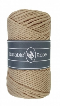 Durable rope macramegaren/haakgaren 5mm 250gram 75 meter sesame 422