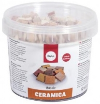 Keramische mozaiek, ceramica, 800gr, 2x2cm