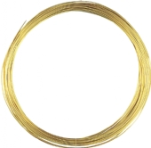 Messingdraad/goudkleurig draad, 0,60 mm, 10 meter