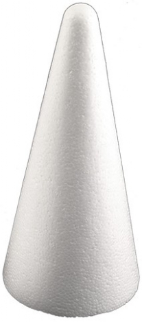Styropor kegel / piepschuim kegel 40 cm