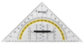 Geodriehoek met greep, 22 cm