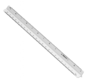 Schaalstok Westcott 30cm 1:20/25/50/75/100/125