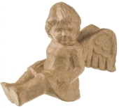 Eco shape engel zittend 14 x 6.5 x 16 cm
