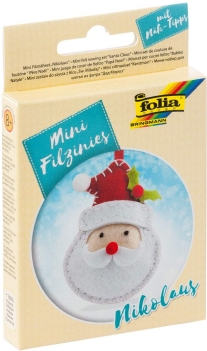 Filzinie mini viltpakketje kerstman