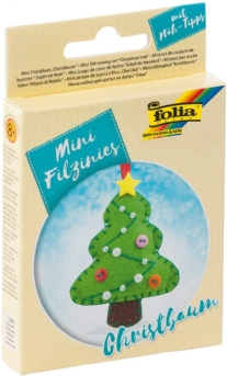 Filzinie mini viltpakketje kerstboom