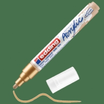 Edding 5100 acrylmarkers middelfijn, goud