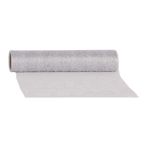 Tafelloper shiney web, 28cm x 5 meter, zilver