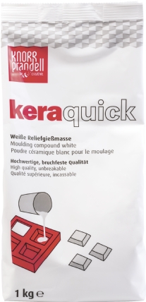 Keraquick gips, wit, 1 kg
