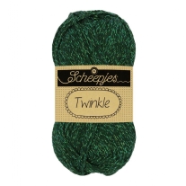 Scheepjes twinkle, gemetalliseerd breigaren/haakgaren, 50 gram, groen