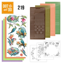 Dot and do 219 - colourful feathers
