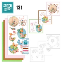 Stitch and do borduursetje 131 - birds and blossom