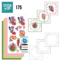 Stitch and do borduursetje 175 - perfect butterfly flowers