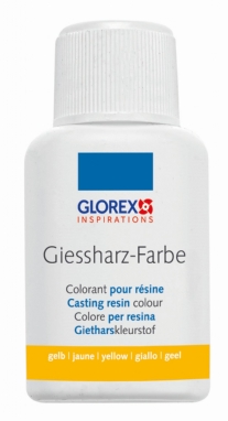 Giethars kleurstof,  geel, 20 ml