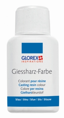 Giethars kleurstof,  blauw, 20 ml