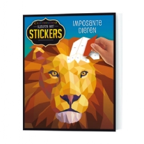 Kleuren met stickers, Imposante dieren