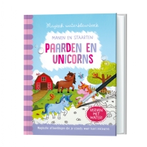 Magisch waterkleurboek, paarden en unicorns
