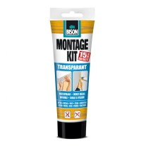 Bison montagekit transparant, 250 gram