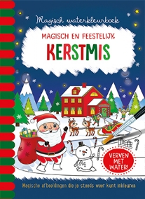 Magisch waterkleurboek, Kerstmis