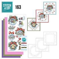 Stitch and do borduursetje 163 - Wintry Christmas
