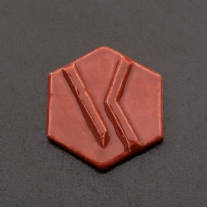 OP=OP Ve-Ka poederglazuur GL1136, 500gr, glanzend, zalm