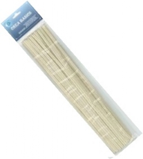 OUTLET Chenilledraad, 6mm, 30 cm 25 stuks ecru