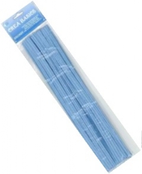 OUTLET Chenilledraad, 6mm, 30 cm 25 stuks lichtblauw