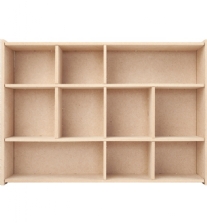 OUTLET MDF 3D verzamelkastje rechthoek groot