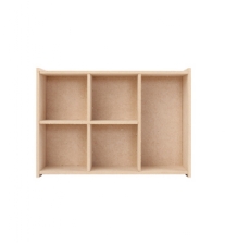 OUTLET MDF 3D verzamelkastje rechthoek 