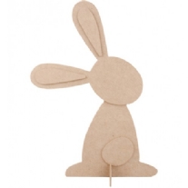 OUTLET MDF Paashaas man, 40 cm
