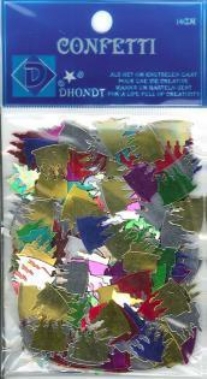 OUTLET Strooimateriaal / confetti, 14 gram, taart mix