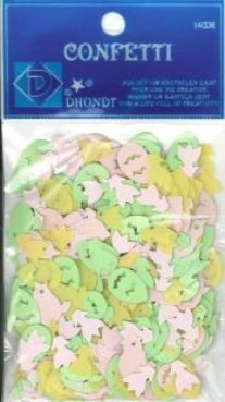 OUTLET Strooimateriaal / confetti, 14 gram, Pasen mix