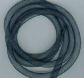 OUTLET Fishnet tubes, nylon, 8mm x 1 meter, marineblauw