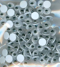 OUTLET Wiebelogen opplakbaar rond 40 st 4mm