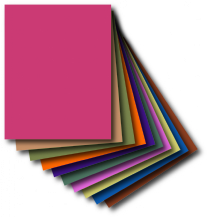 Gekleurd tekenpapier, 100 gr, A4, 250 vel, ecologisch assortiment