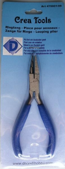 OUTLET Wire looping tang, 3-staps, 12.5 cm