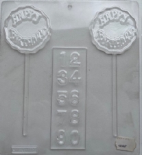 OUTLET Gietvorm happy birthday 24 x 22 cm